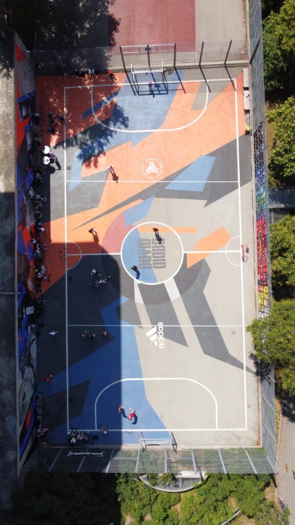 Der David Alaba Court im Arenbergpark, 1030 Wien