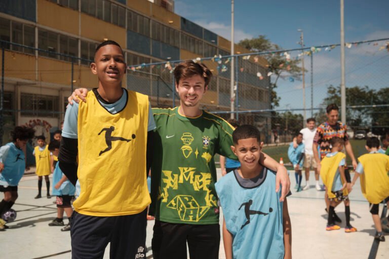 Treffen mit Altinha-Spielern in Rio