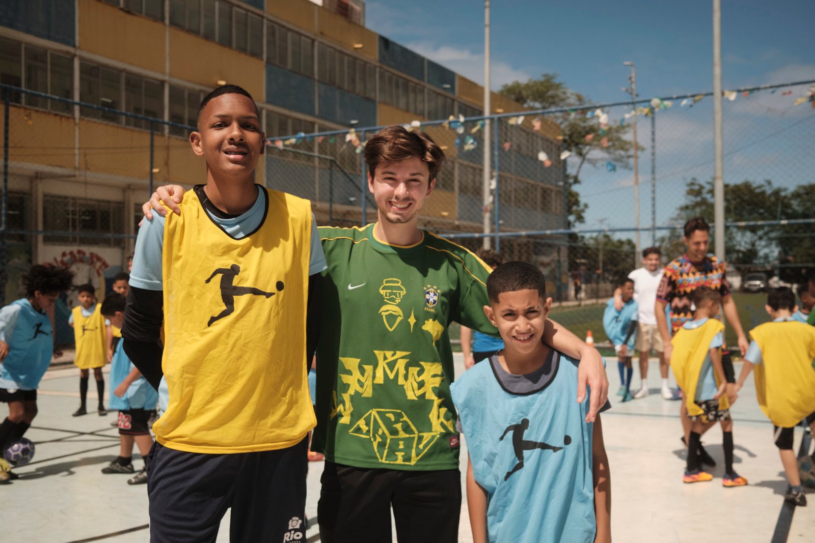 Treffen mit Altinha-Spielern in Rio