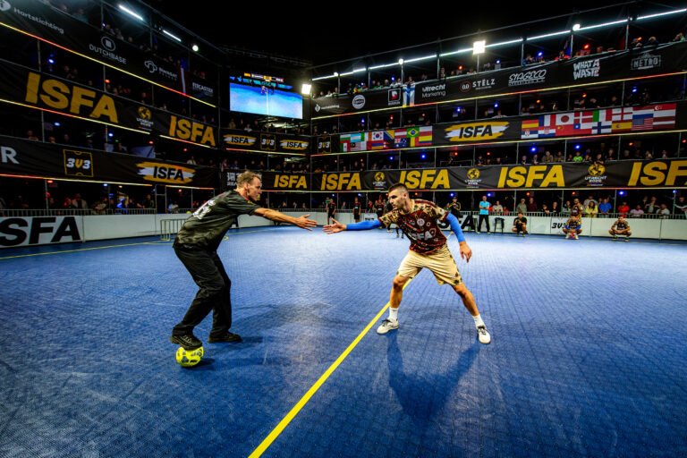 Bosnien und Herzegowina feiert den Weltmeistertitel in Utrecht.