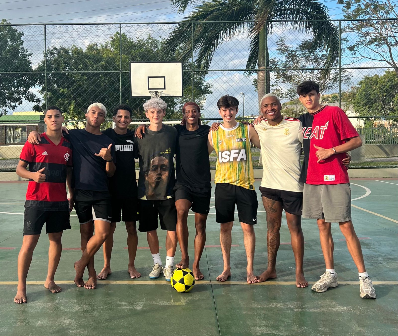 Street-Football-Session in Rio