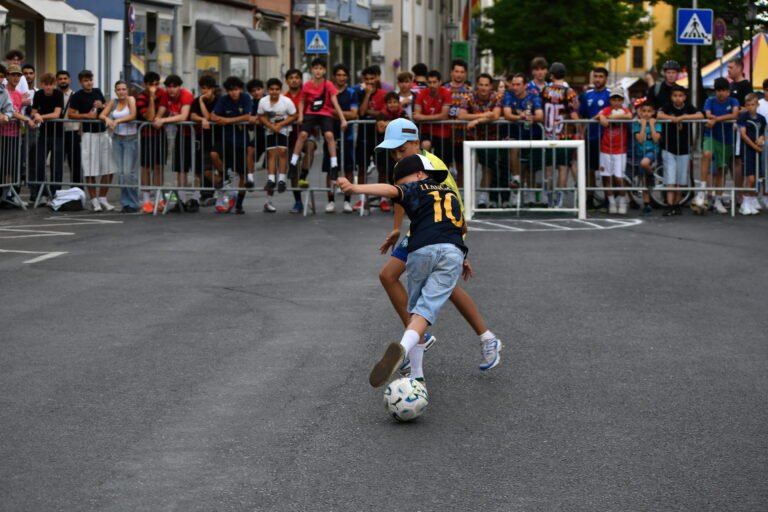 Street Football beim Stadtfest Kitzingen 2026.