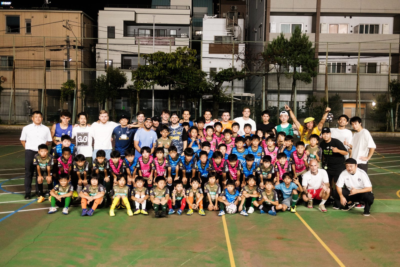 Workshop mit Kindern in Saitama