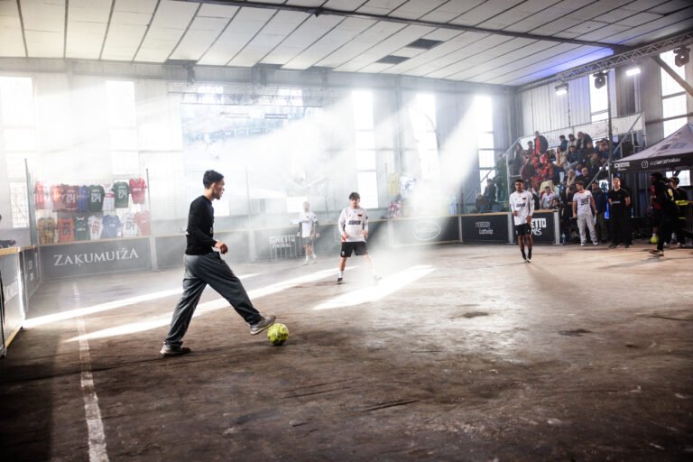 Spielszene beim ISFA 3v3 World Cup