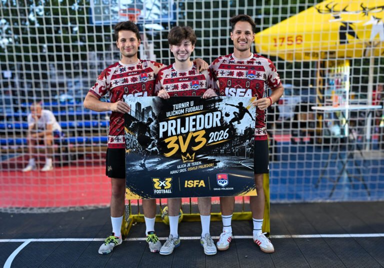 Internationale 3v3-Action beim World Tour Stop in Prijedor.